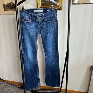 BKE Stella Women's Dark Blue Bootcut Jeans 🦄